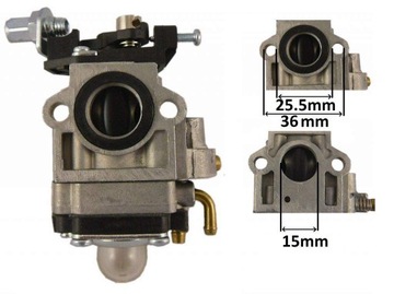 КАРБЮРАТОР ДЛЯ БЕНЗИНОВЫХ СТРИММЕРОВ NAC 15 мм БОЛЬШОЙ