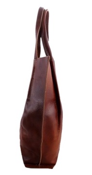 Кожаная сумка SHOPPER NATURAL LEATHER сумка