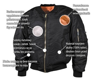 Куртка MA1 Pilot CWU FLAYERS Flek Bomber 3XL