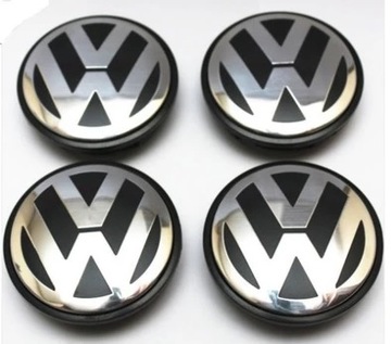 ЭМБЛЕМЫ, КРЫШКИ, ЗНАЧКИ, КОЛПАКИ VW 56MM ДЛЯ ДИСКОВ