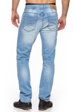 SPODNIE MĘSKIE STANLEY JEANS 400/206 - 92cm/L34