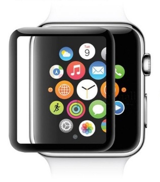 СТЕКЛО ПОЛНОЭКРАННОЕ 3D +AKC ДЛЯ APPLE WATCH 1/2/3 42мм