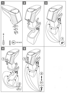 фото thumb №9, Підлокітник підлокітник armster ii mazda 2 od 2007r.