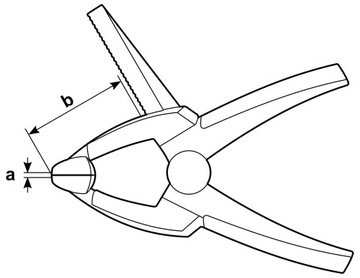 Регулируемый пружинный зажим Bessey XV 55/37