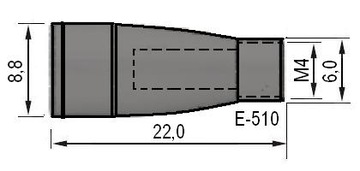 Наконечник для газовоздушных паяльников Aries E-510