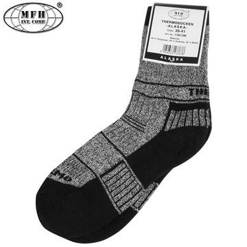 ALASKA Thermal Trekking SOCKS Серые 42-44