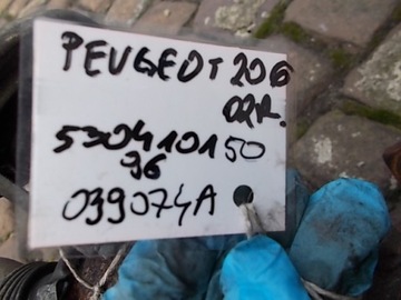 фото thumb №5, Турбонагнетатель 53041015096 турбина peugeot 206 02r