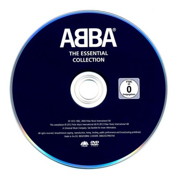 ABBA THE ESSENTIAL COLLECTION BEST OF - 1 DVD -