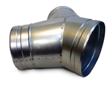 Trójnik Y-portki ocynk fi 125 / 150 / 125 mm