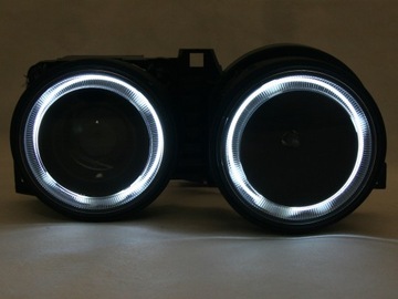 REFLEKTOR LAMPA kpl RINGI CCFL ANGEL EYE BMW 3 E30