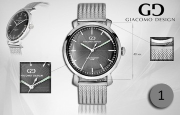 Мужские часы Giacomo Design GD09 4 ДИЗАЙНА!