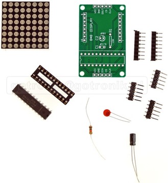 Модуль светодиодного дисплея 8x8 MAX7219 — DIY___BTE-164