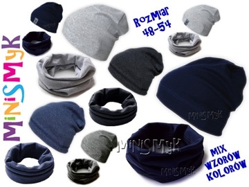 SET CAP + TUBA BEANIE COLORS Colours 50-52