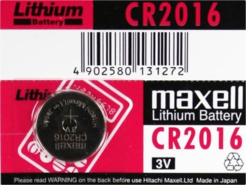 1x BATERIA LITOWA BATERIE MAXELL CR2016 DL 2016