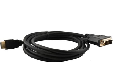 005 КАБЕЛЬ DVI-HDMI 2М M/M FULL HD ЗОЛОТОЙ