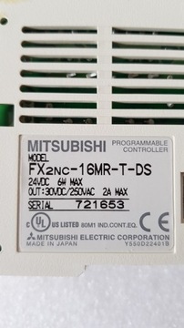 Модуль ПЛК Mitsubishi FX2NC-16MR-T-DS № C671