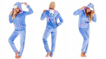 СПОРТИВНЫЙ КОСТЮМ С КАПЮШОНОМ СИНИЙ Donkey Eeyore S/M