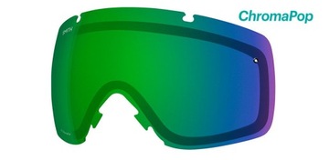 ОЧКИ SMITH I/O GOGGLE GLASS CHROMAPOP EVERYDAY GREEN MIRROR 23%