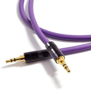 MELODIKA MDMJ05 PURPLE RAIN KABEL AUDIO MINI JACK 3.5mm STEREO AUX 0,5m