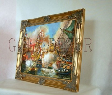 батальная картина TRAFALGAR___ TURNER___ копия 50x70__.