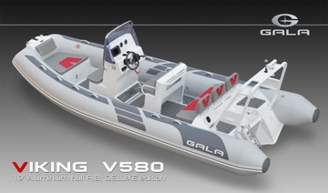 ЛОДЗЬ АЛЮМИНИЕВЫЙ РИБ ГАЛА ВИКИНГ V580 / V580F