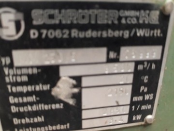 Wentylator odciągowy do trocin / WEN 77 /