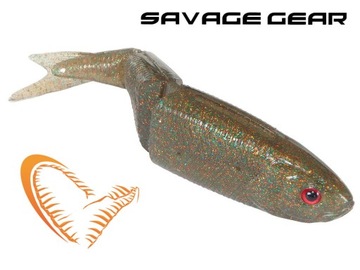 КАК ЖИВАЯ РЫБА * Savage Gear Soft 4Play bait 9,5см - цвет 14 Моторное масло