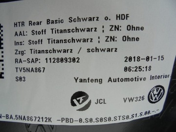 фото thumb №9, Vw tiguan ii 17r боковина двері правий зад 5na867212k