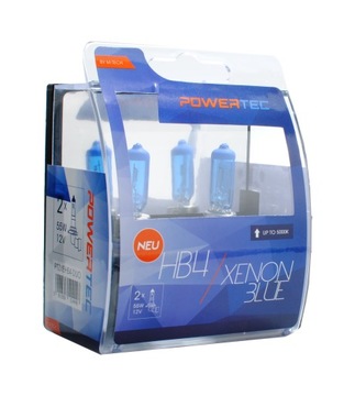 PowerTec Xenon Blue Cool HB4 P22d 55 Вт 12 В DUO BOX