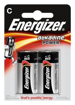 БАТАРЕЯ ENERGIZER ALKALINE POWER C LR14 1,5В 2ШТ.