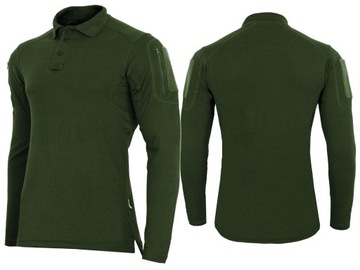 BLUZA WOJSKOWA KOSZULKA POLO Z DŁUGIM RĘKAWEM ELITE PRO TEXAR OLIWKOWA XXL