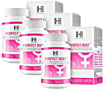 3 таблетки для увеличения груди PERFECT BUST 270