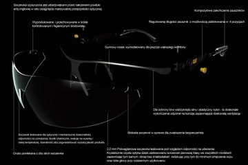 СЕРТИФИКАТ очков для бега CAterpillar SHIELD 100!