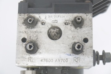 фото thumb №6, Nissan насос abs 47600 av700 0265202524 kpl. 1163