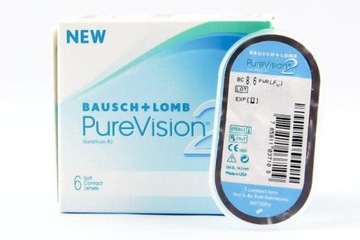 Soczewki PureVision 2 Bausch+Lomb BC 8,6 -1szt