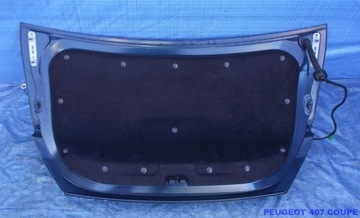 фото thumb №4, Peugeot 407 coupe крышка багажника задняя задняя демонтаж