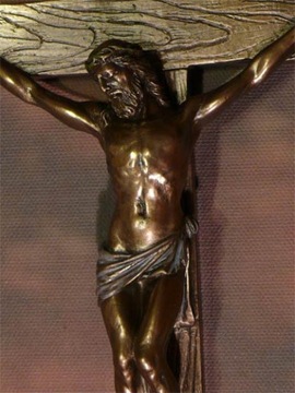 PRZEPIĘKNY KRUCYFIKS KRZYŻ Z JEZUSEM * VERONESE