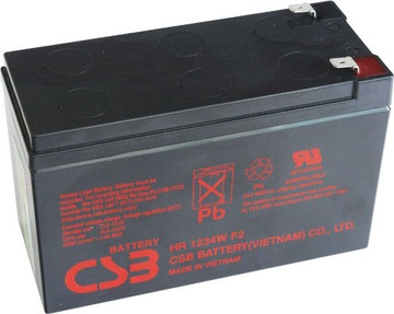 CSB HR1234W 12 В, 9 Ач, ИБП, гелевая батарея APC