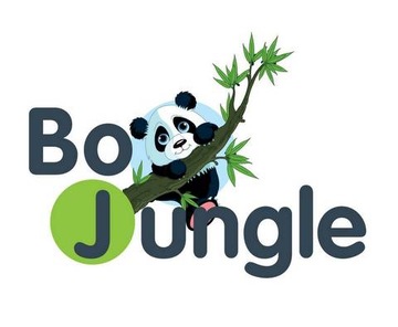 Серый набор кистей для бутылочки и соски Bo Jungle