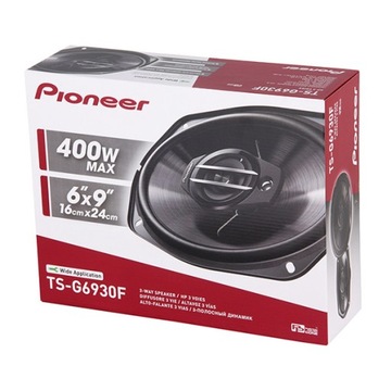 КОЛОНКИ PIONEER TS-G6930F 400 Вт, 6x9 дюймов, 3-полосные, РАСПРОДАЖА