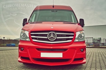 Решетка радиатора ГРИЛЬ Mercedes Sprinter W906 2013+