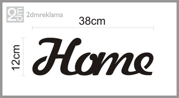 HOME надпись буквы связаны 3D украшение