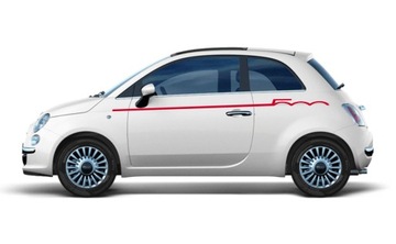 Fiat 500, тюнинговые наклейки Abarth