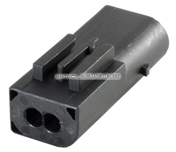 фото thumb №2, Kostal 2pin slk 2,8 з'єднувач штекер mercedes чоловічий bok