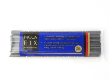 Пилки для волос NIQUA FIX Blue N8 (144 шт.)