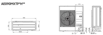 Воздушный тепловой насос Samsung EHS TDM Plus 9 кВт