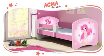 Кровать детская 160х80 + матрас PINK ACMA