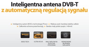 Комбинированная антенна Televes Dinova MIX Boss UHF VHF DVB-T2 для ТВ-приставки