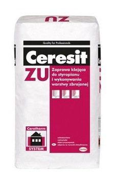 Клей для вклеивания сетки CERESIT ZU 25кг