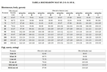 Biustonosz MAT Carmela Big M-053/22 75H Biały